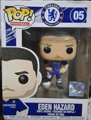 BA38 Eden Hazard Figura Funko Pop Chelsea Football Figura Soccer Figura 05 *Caja Danada*