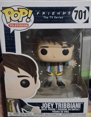 BA38 Joey Tribbiani Figura Funko Pop 701 Friends Figura *Caja Danada*
