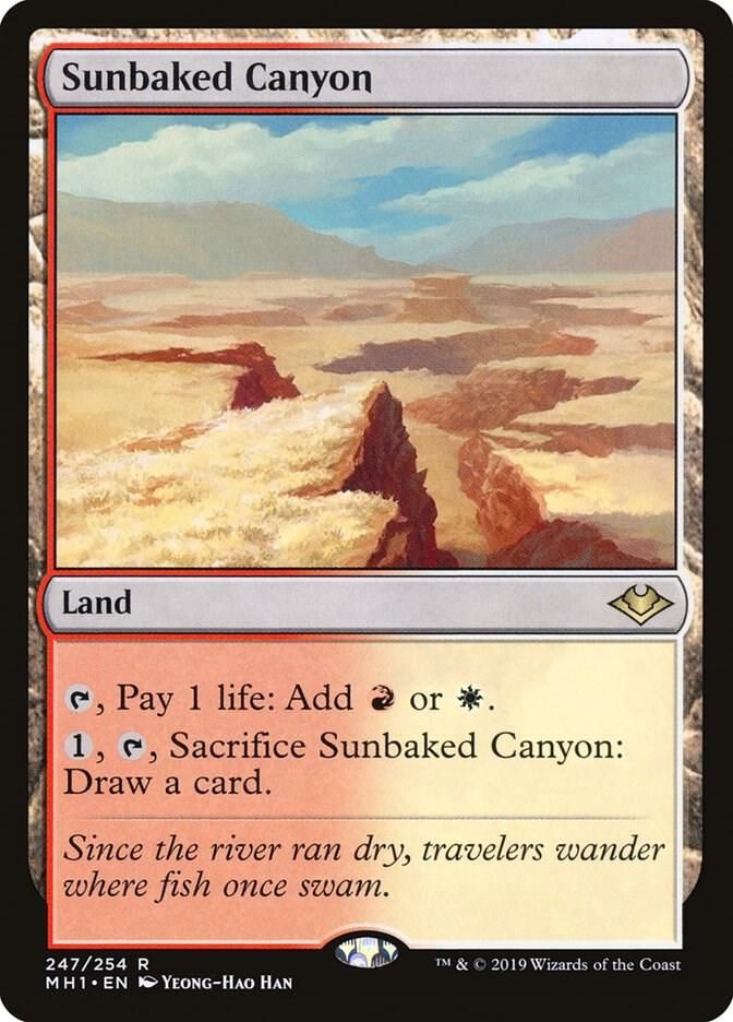 SJ Sunbaked Canyon - Modern Horizons (MH1) Modern Horizons