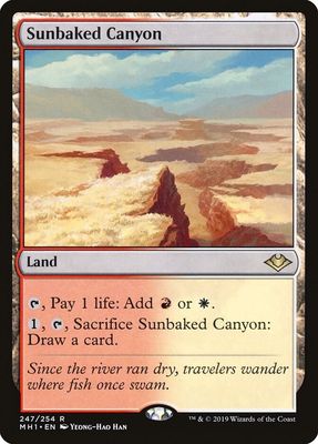 SJ Sunbaked Canyon - Modern Horizons (MH1) Modern Horizons
