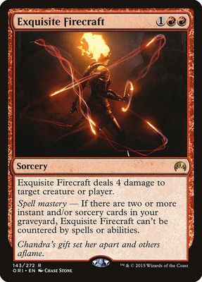 Exquisite Firecraft - Magic Origins (ORI) Magic Origins