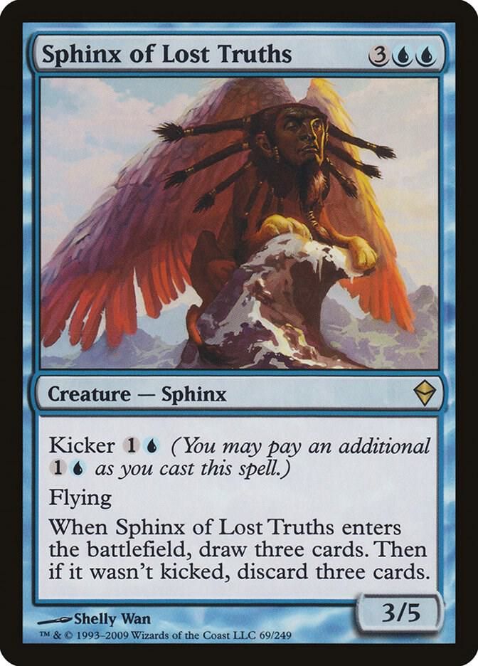 Sphinx of Lost Truths - Zendikar (ZEN) Zendikar