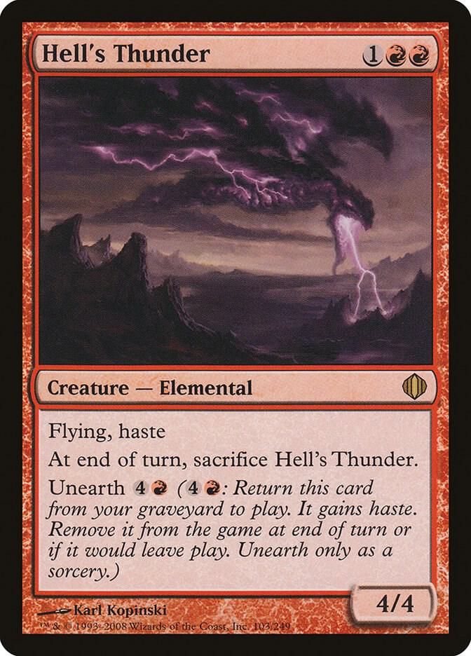 Hell&#39;s Thunder - Shards of Alara (ALA) Shards of Alara