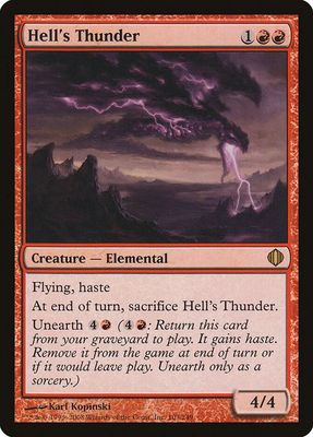 Hell&#39;s Thunder - Shards of Alara (ALA) Shards of Alara