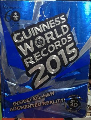 BA34 Guinness World Records 2015 Libro Tapa Dura Ingles