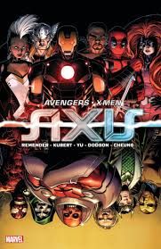 BA34 Avengers vs X Men Comic Tapa Dura Axis Comic