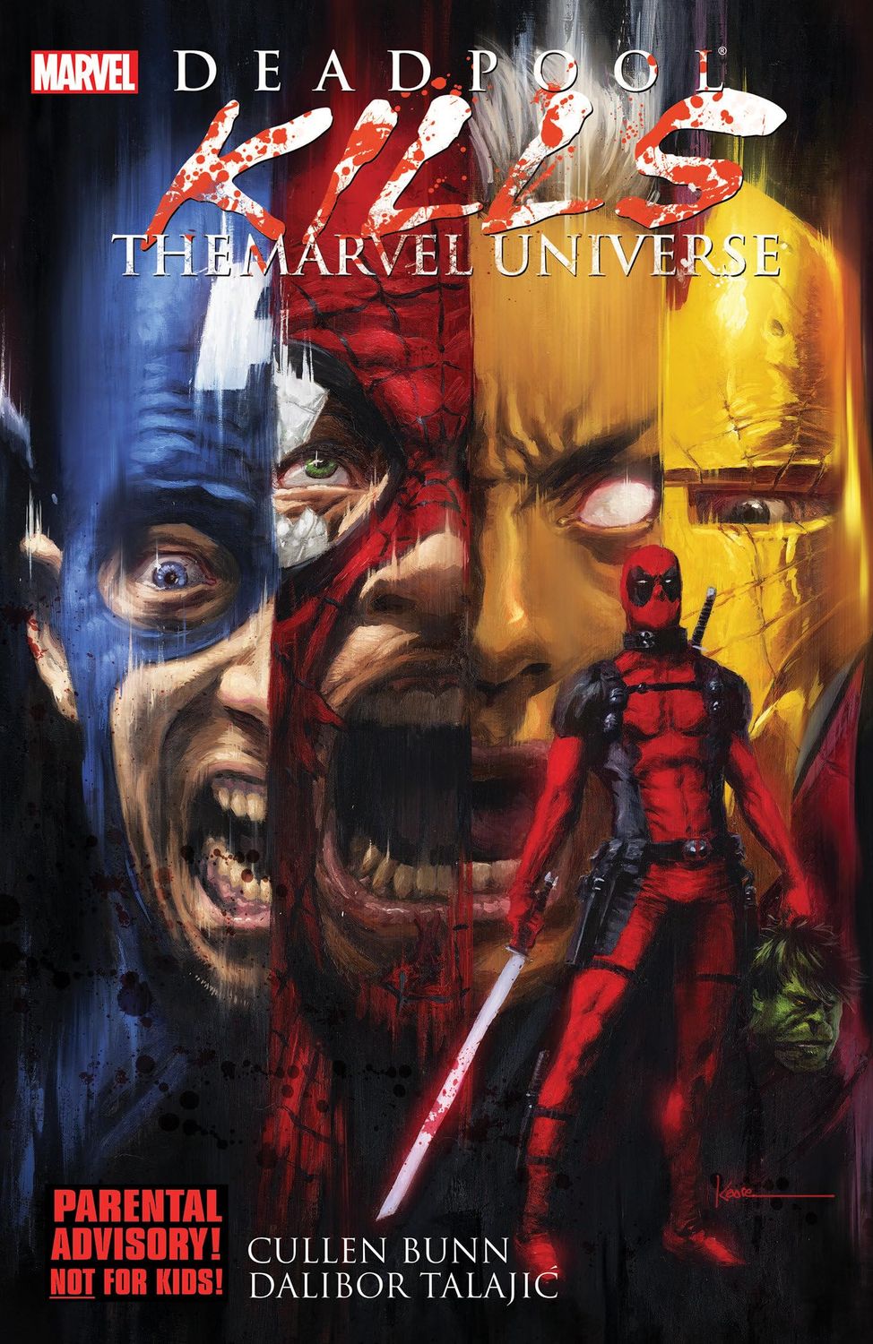 BA34 Deadpool Comic Deadpool Kills The Marvel Universe TP Ingles