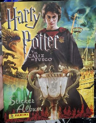 BA34 Harry Potter y el Caliz de Fuego Harry Potter Album Panini *Le Faltan 86 Stickers*