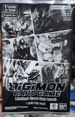 BA37 Digimon Booster Pack Limited Card Set Ver 2 Digimon Card Game Nuevo