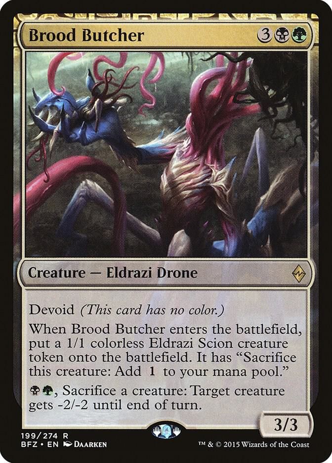 Brood Butcher - Battle for Zendikar (BFZ) Battle for Zendikar