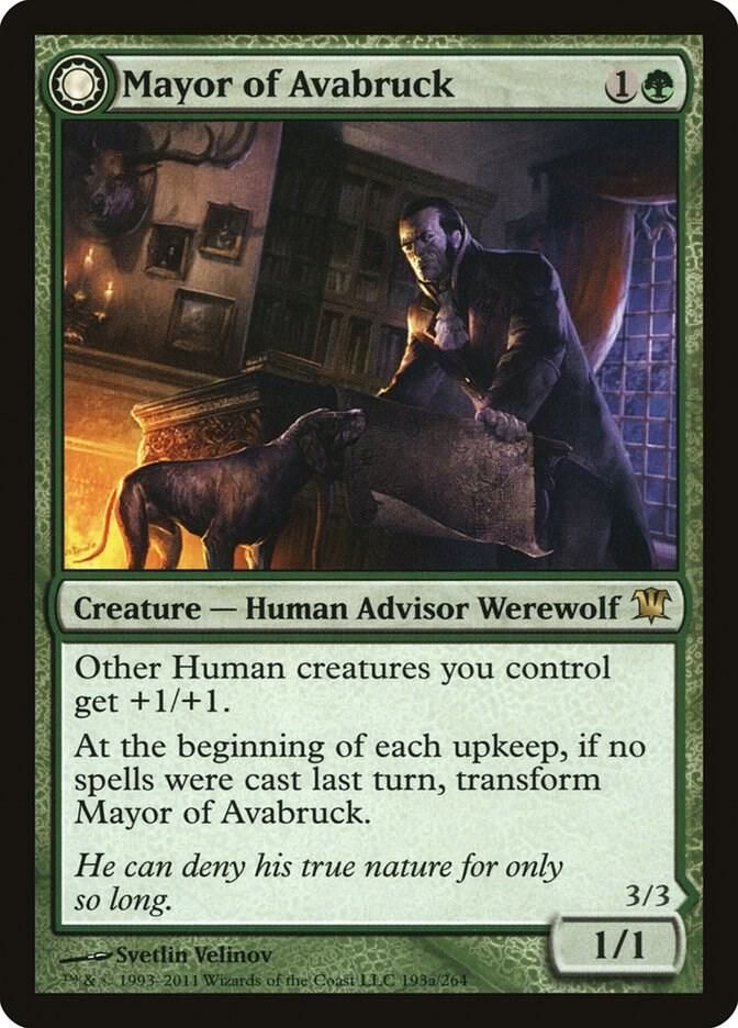 Mayor of Avabruck - Innistrad (ISD) Innistrad