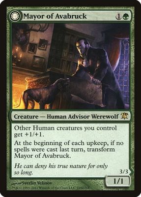Mayor of Avabruck - Innistrad (ISD) Innistrad