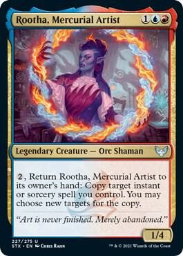 Rootha, Mercurial Artist - Strixhaven: School of Mages (STX) Strixhaven: School of Mages