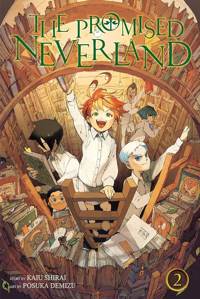 BA38 The Promised Neverland Manga Volumen 2 Ingles