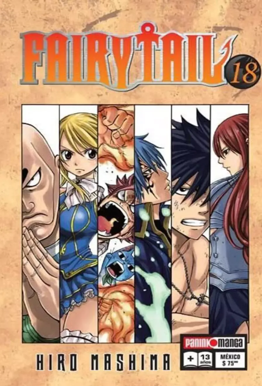 BA39 Fairy Tail Manga Volumen 18 Espanol Panini