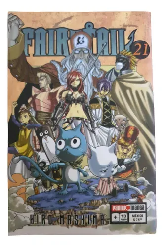 BA39 Fairy Tail Manga Volumen 21 Espanol Panini