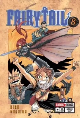 BA39 Fairy Tail Manga Volumen 8 Espanol Panini