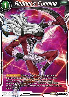 Reaper&#39;s Cunning - Dawn of the Z-Legends (DBS-B18) Dawn of the Z-Legends