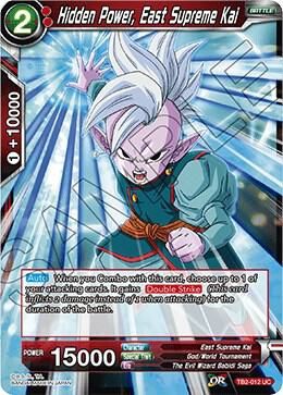 Hidden Power, East Supreme Kai - World Martial Arts Tournament (DBS-TB02) World Martial Arts Tournament