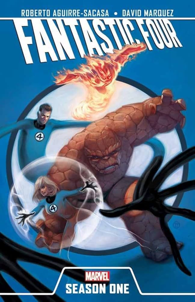 BA34 Fantastic Four Comic Season One Tapa Dura
