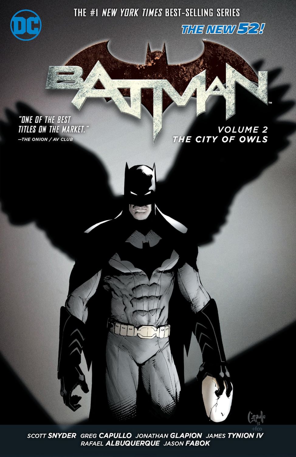 BA34 Batman Comic The City of Owls Tapa Dura The New 52