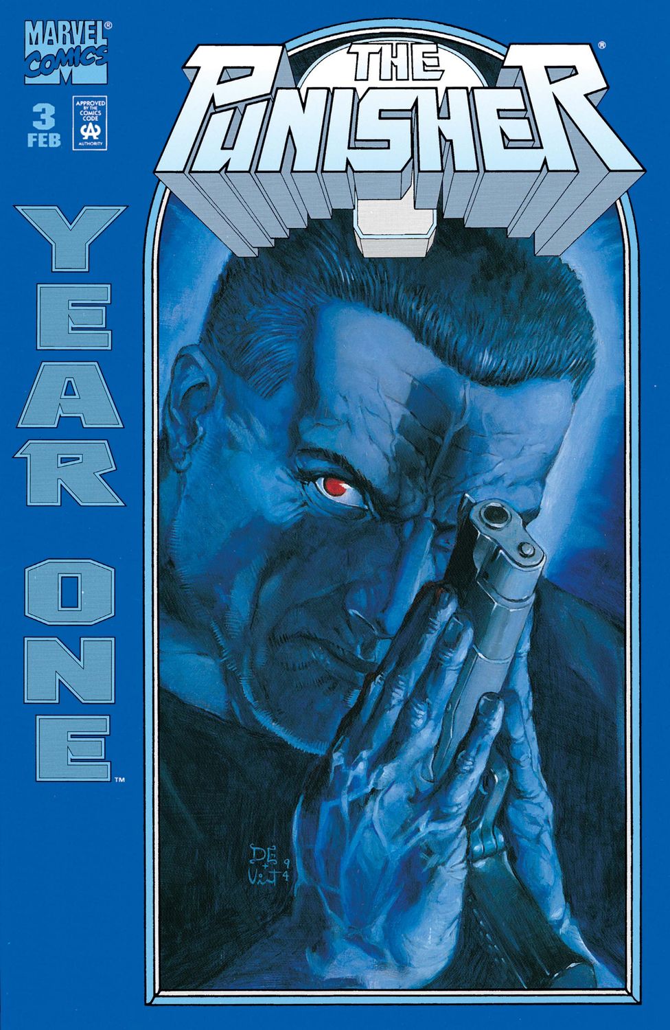 BA34 The Punisher Comic Issue 3 Year One