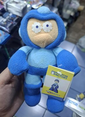 BA37 Megaman Peluche Capcom Oficial Monster Factory 8 Pulgadas