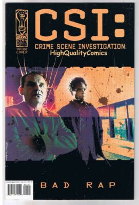 BA34 CSI Comic Issue 2 IDW Comics