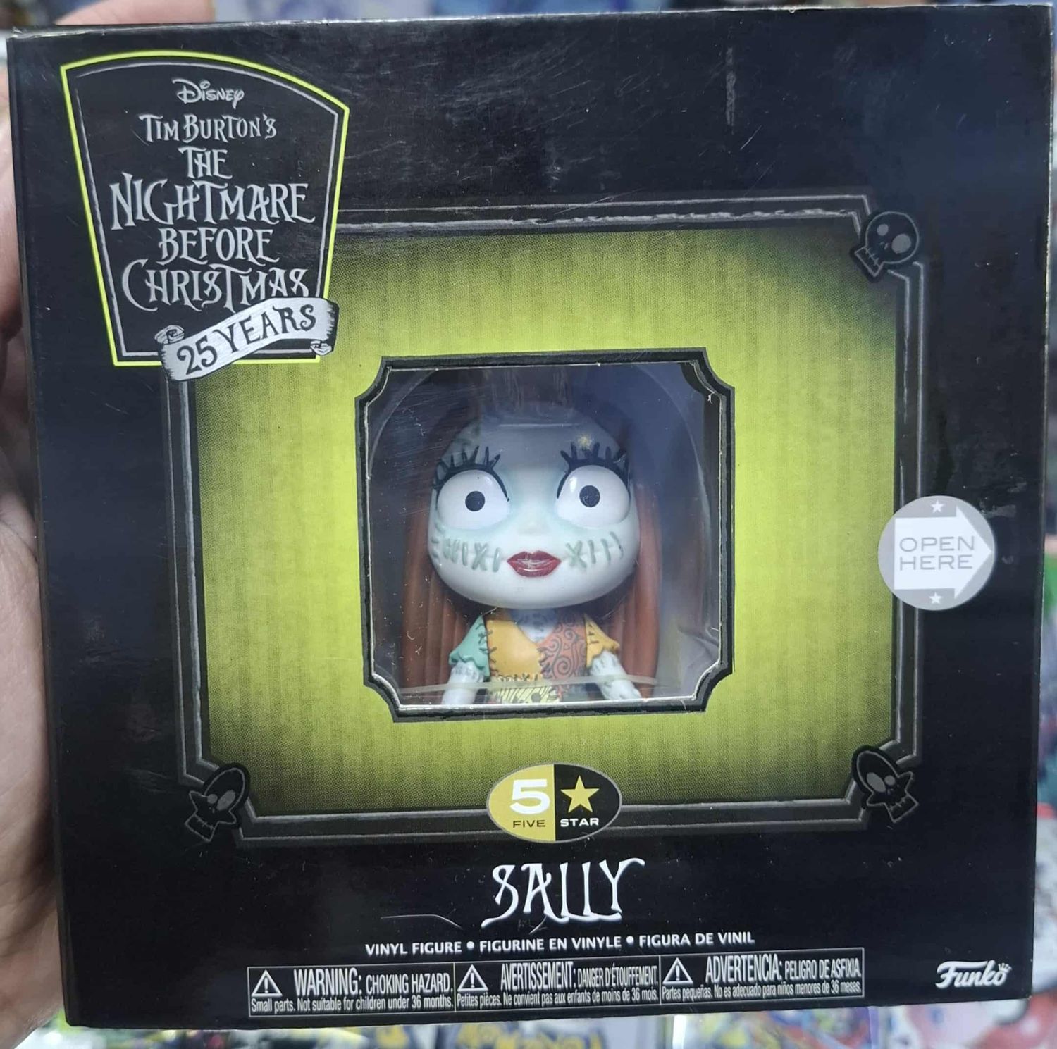SJ Sally Figura Funko Five Star Nightmare Before Christmas El extrano mundo de Jack