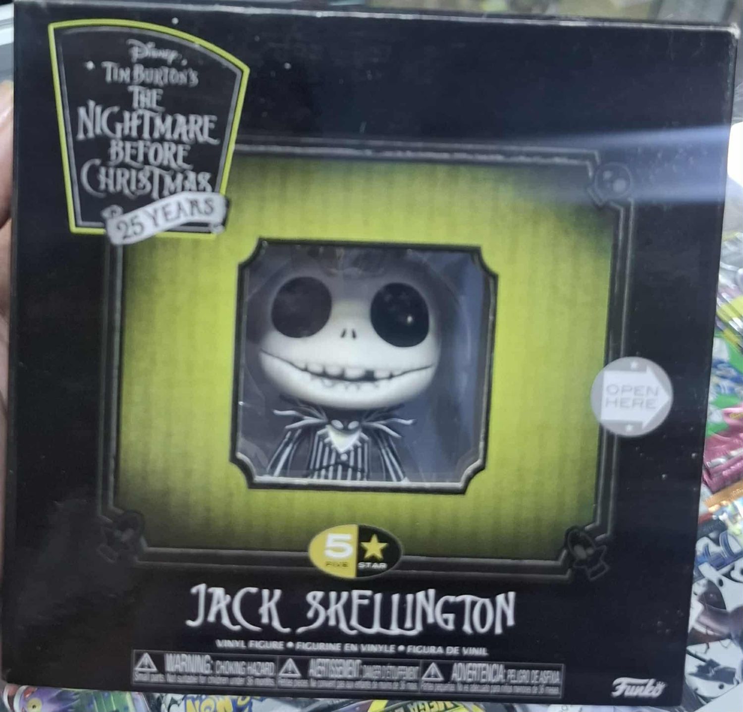 SJ Jack Skellington Figura Funko Five Stars Nightmare Before Christmas El Extrano Mundo de Jack