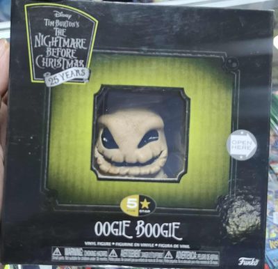 SJ Oogie Boogie Figura Funko Five Star Nightmare Before Christmas El Extrano Mundo de Jack