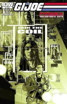 BA34 G I Joe Comic Issue 9 G I Joe Cobra Comic IDW Comics