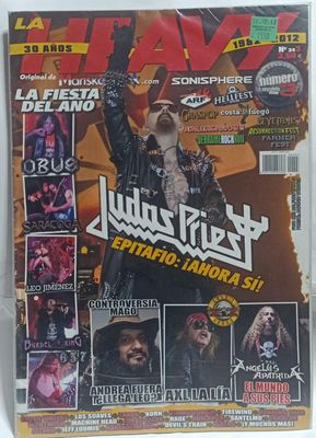 NELA-r, HEAVY Judas Priest Revista Nuemro 349  1982-2012