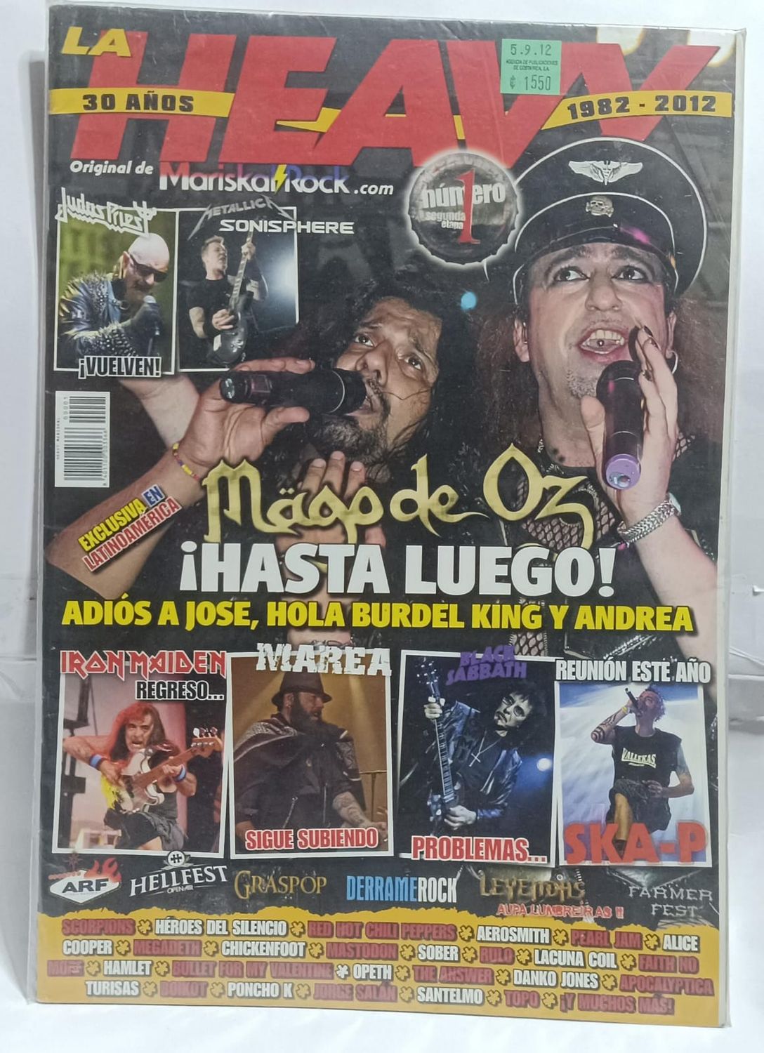 NELA-r, HEAVY Mago De Oz  Revista
