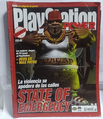 NELA-r, PlayStation Revista State Of Emergency  Numero 36