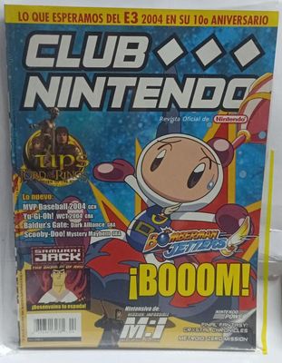 NELA-r, Club Nintendo Año 13 Numero 4 Bomberman Jettiers  Abril 2004