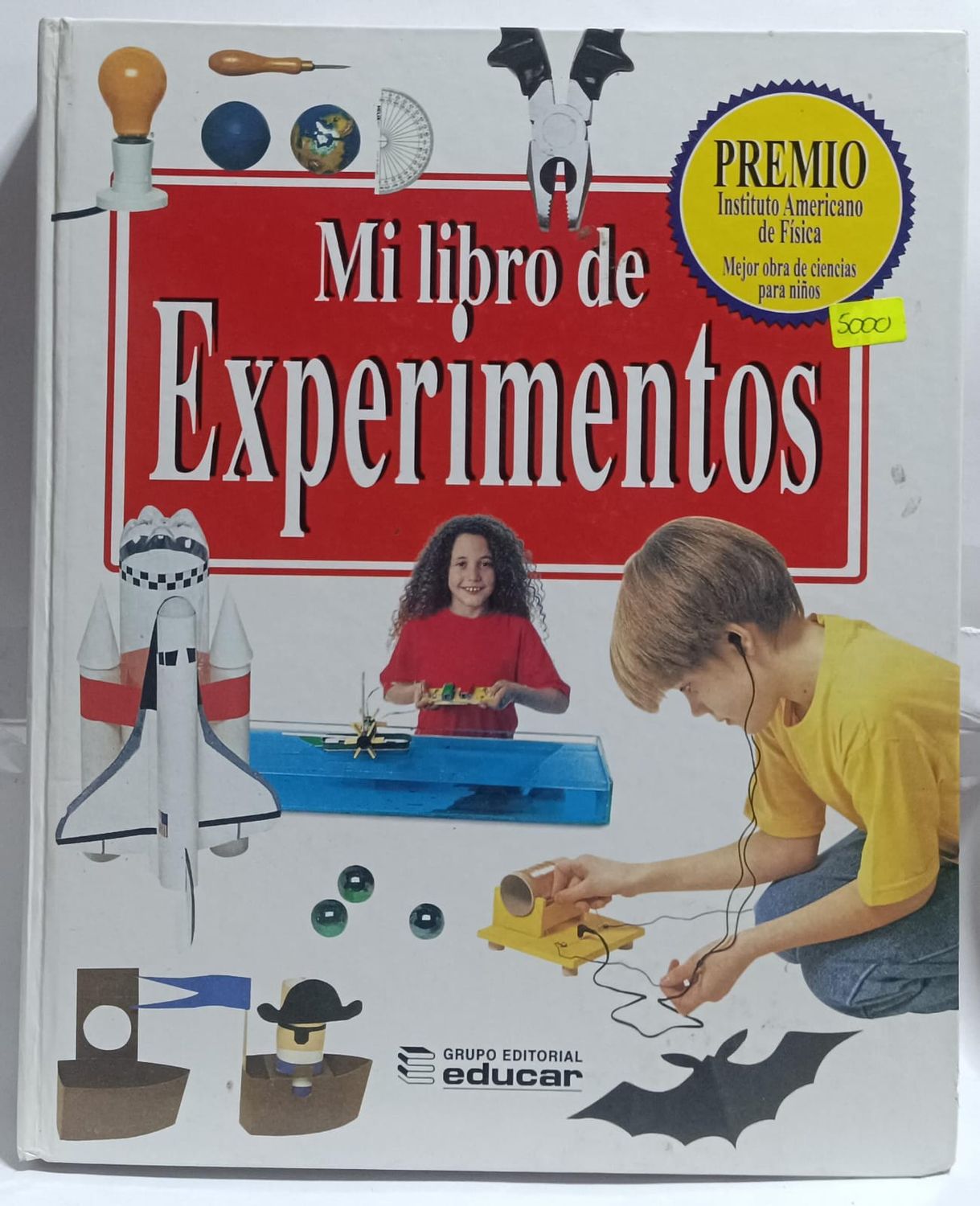 NELA-u, Mi Libro de Experimentos Grupo Editorial Educar Tapa Dura