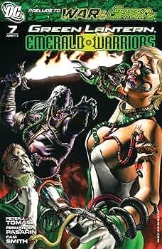 BA34 Green Lantern Comic Issue 7 Emerald Warriors