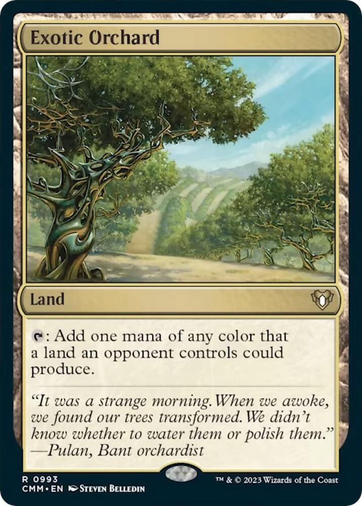 Exotic Orchard - Commander Masters (CMM) Commander Masters
