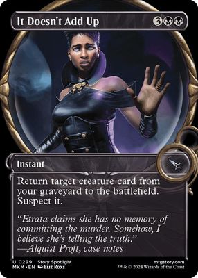 It Doesn&#39;t Add Up (Showcase) - Murders at Karlov Manor (MKM) Murders at Karlov Manor