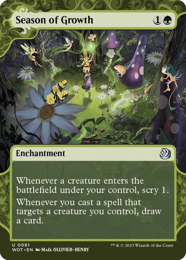 Season of Growth - Wilds of Eldraine: Enchanting Tales (WOT) Wilds of Eldraine: Enchanting Tales