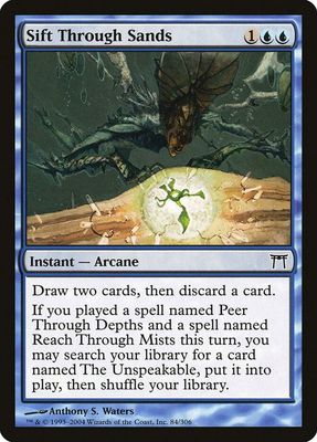 Sift Through Sands - Champions of Kamigawa (CHK) Champions of Kamigawa