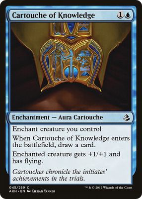 Cartouche of Knowledge - Amonkhet (AKH) Amonkhet