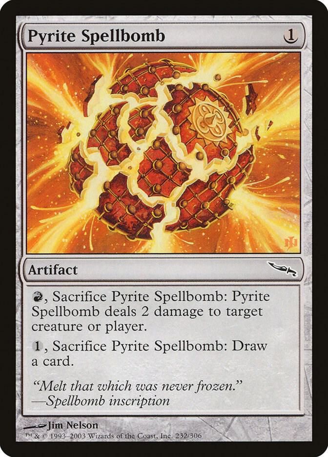 Pyrite Spellbomb - Mirrodin (MRD) Mirrodin