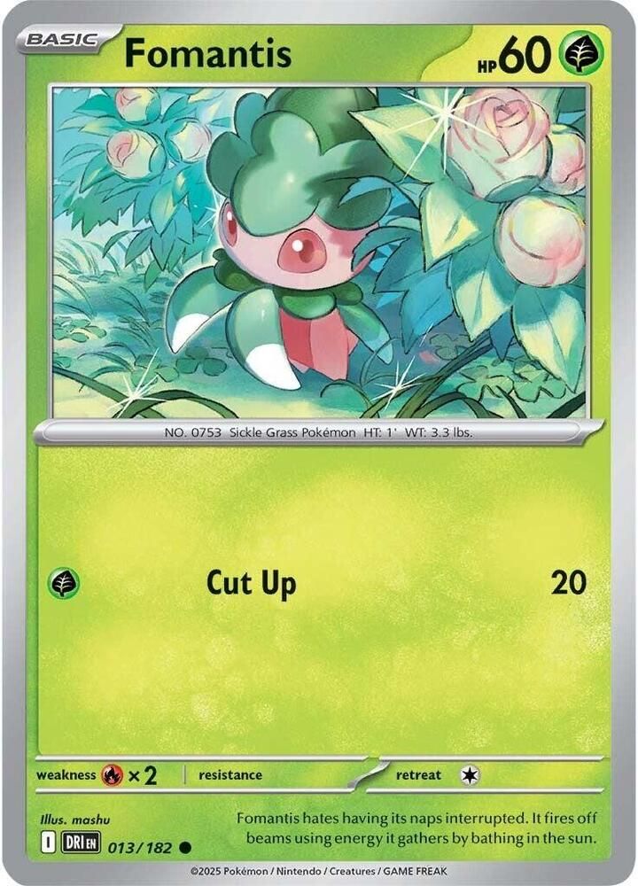 Fomantis - SV10: Destined Rivals (DRI) SV10: Destined Rivals