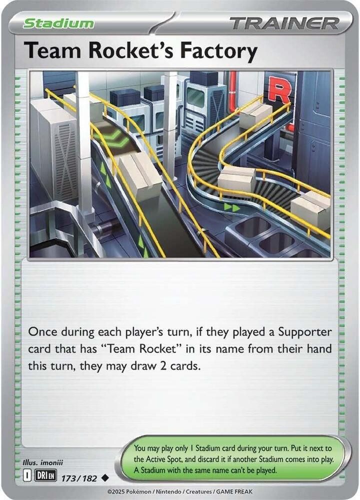 Team Rocket&#39;s Factory - SV10: Destined Rivals (DRI) SV10: Destined Rivals