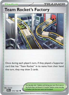 Team Rocket&#39;s Factory - SV10: Destined Rivals (DRI) SV10: Destined Rivals