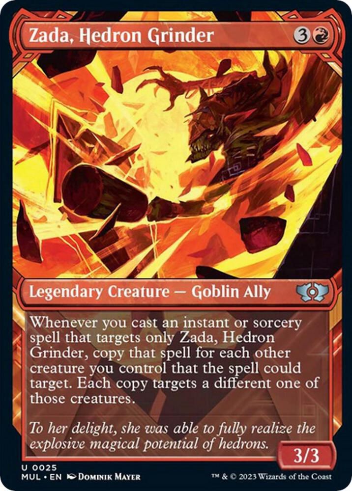 Zada, Hedron Grinder - March of the Machine: Multiverse Legends (MUL) March of the Machine: Multiverse Legends