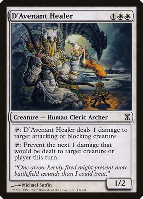 D&#39;Avenant Healer - Time Spiral (TSP) Time Spiral