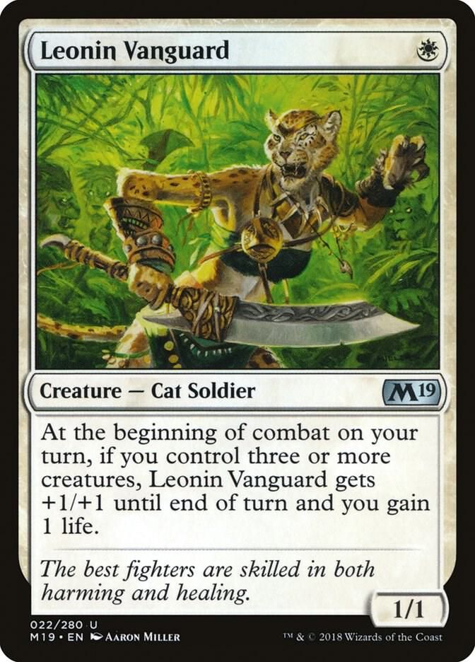 Leonin Vanguard - Core Set 2019 (M19) Core Set 2019